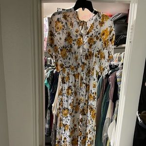 Beautiful polyester and rayon dress for summertime